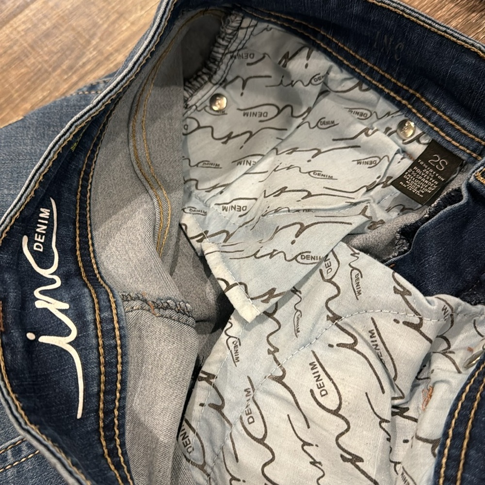 Inc Jeans straight size 2S - Picture 9 of 12